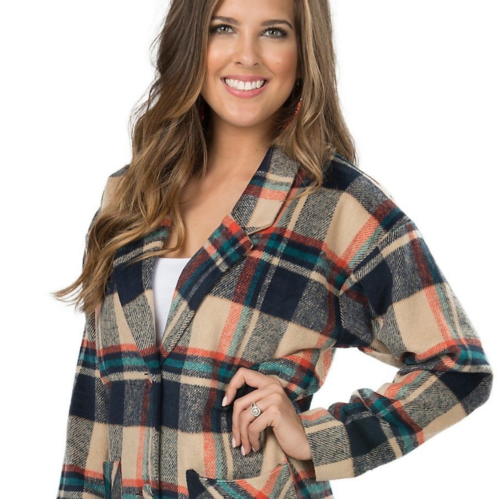 Flying Tomato Plaid Jacket